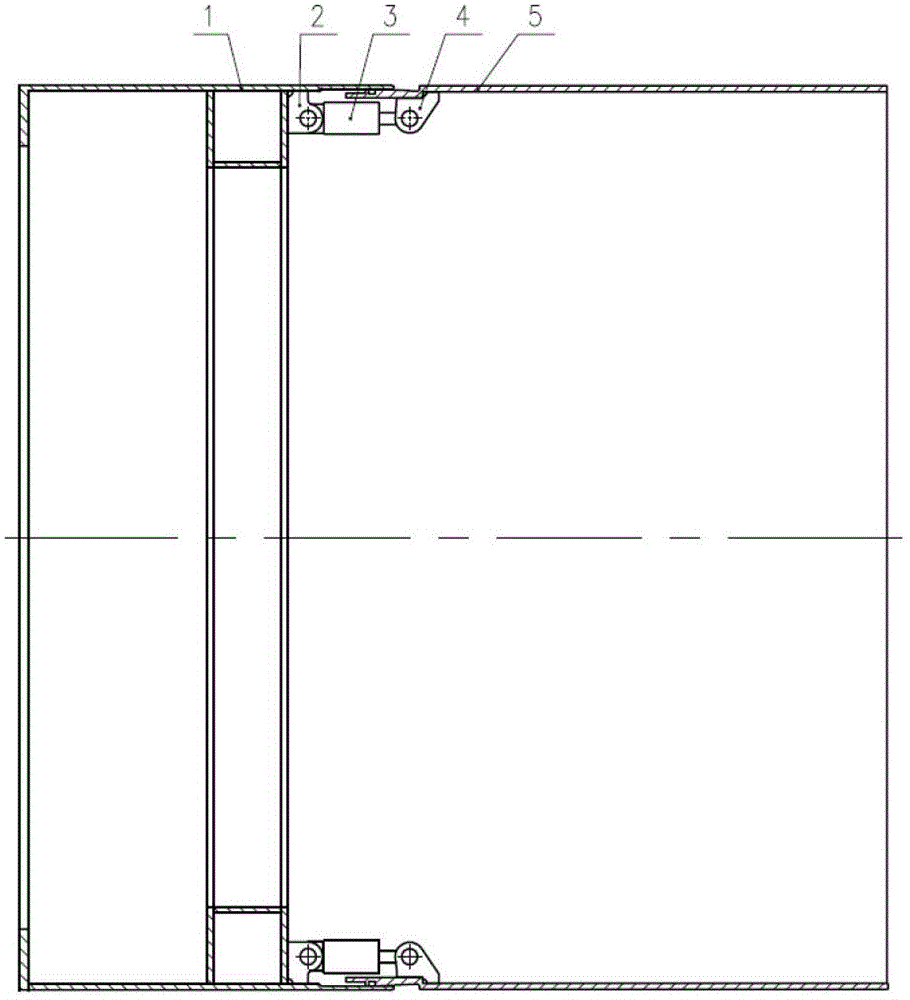 Radial type shield body torsionproof device