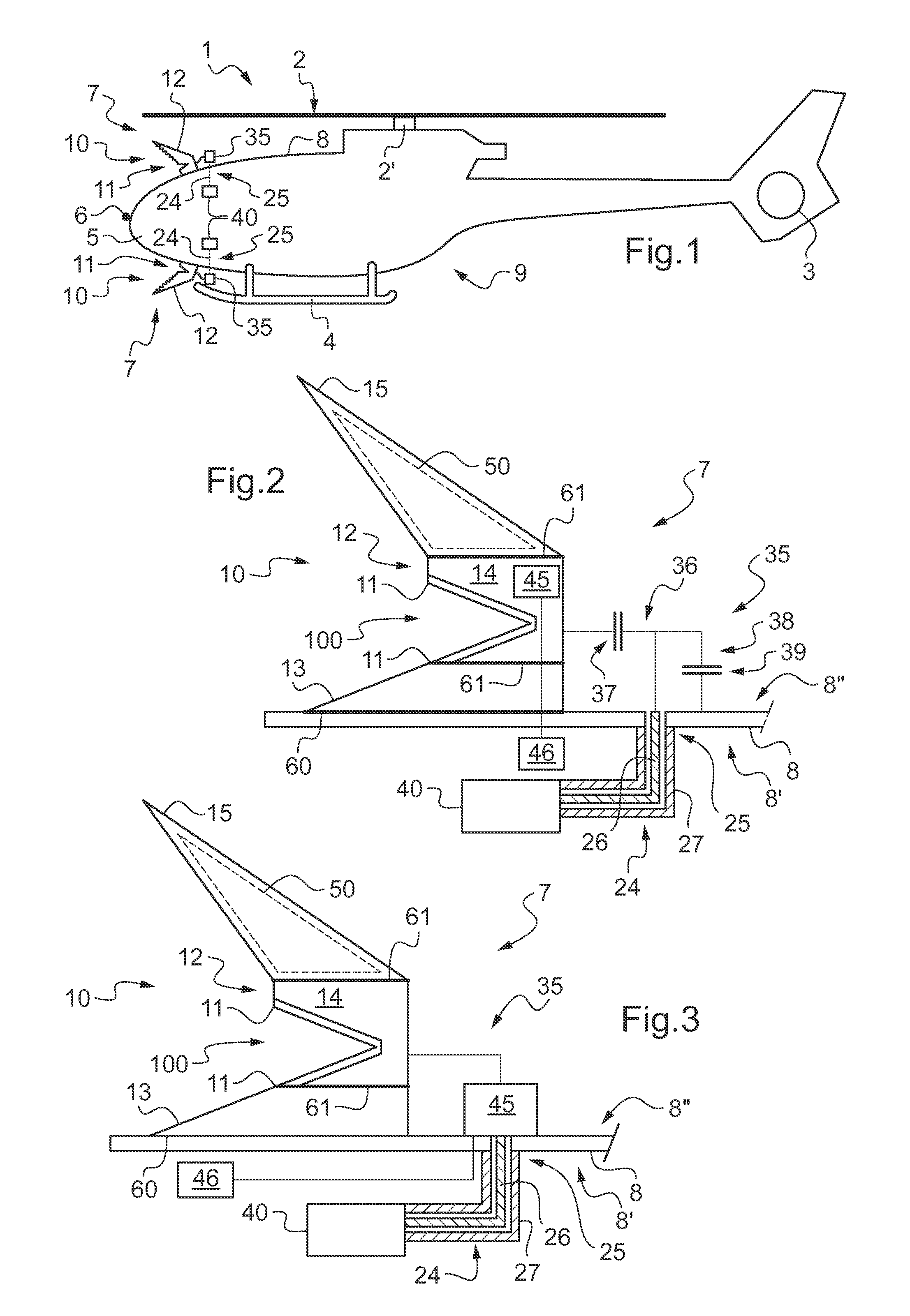 Aircraft antenna, and an aircraft