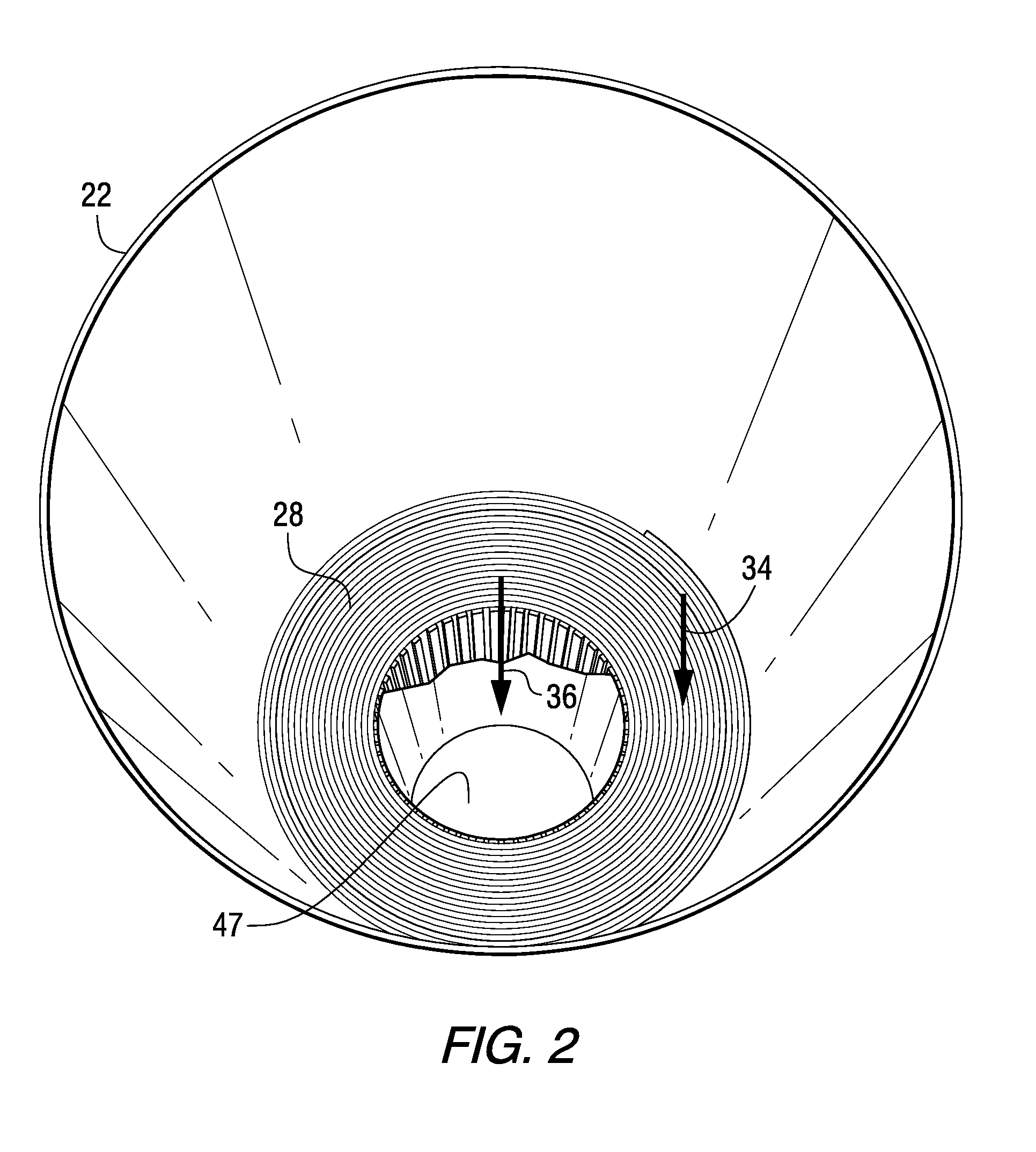 Filter with Tri-Flow Path Combinations