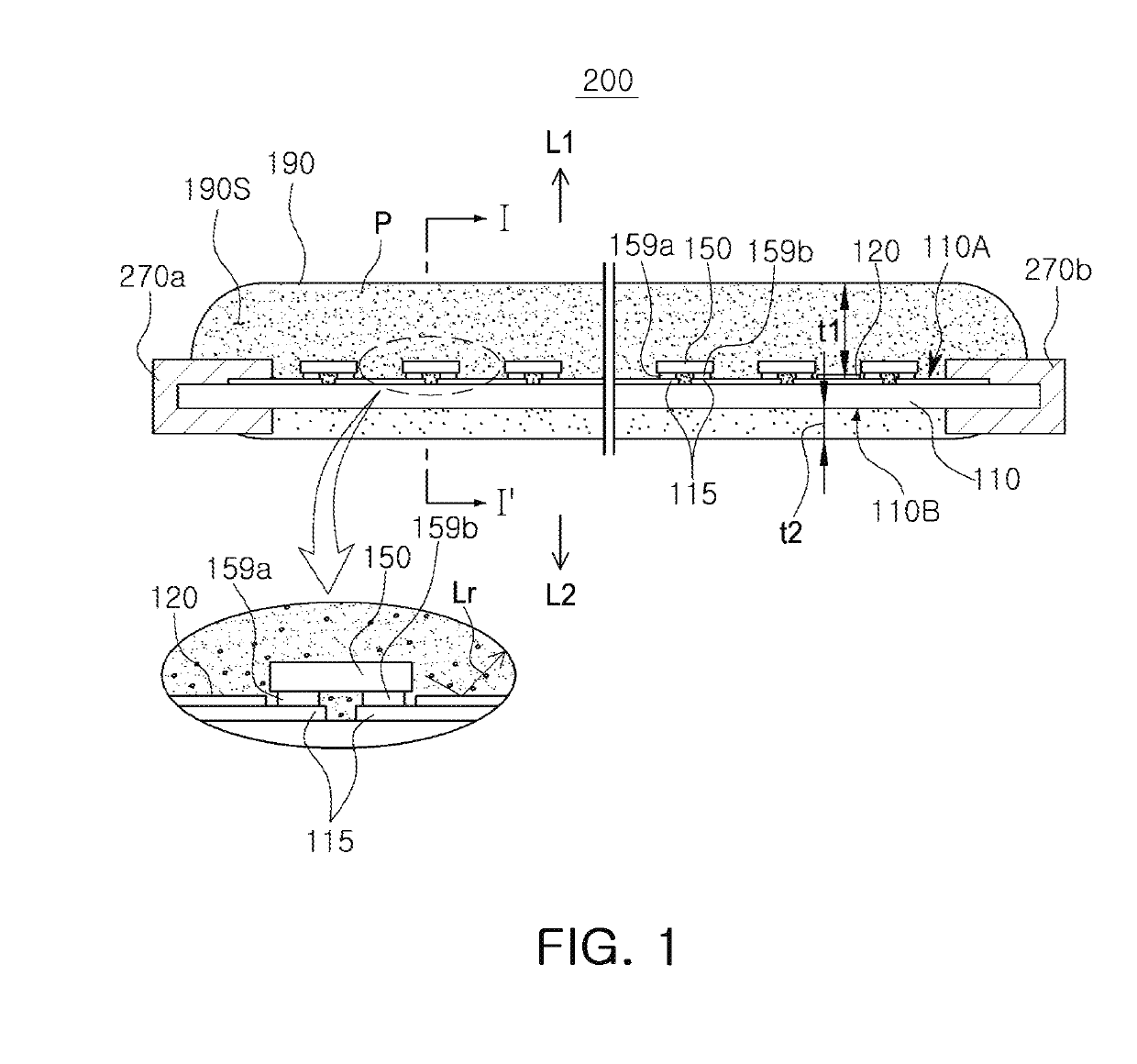 LED module and LED lamp including the same