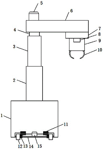 Intelligent control living mechanical arm