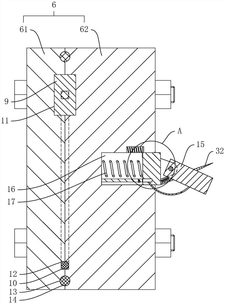 Equipment for glue production water treatment process and use method thereof