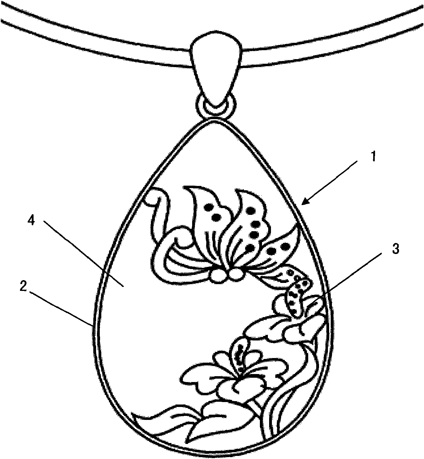 K gold art engraving and re-embedding process