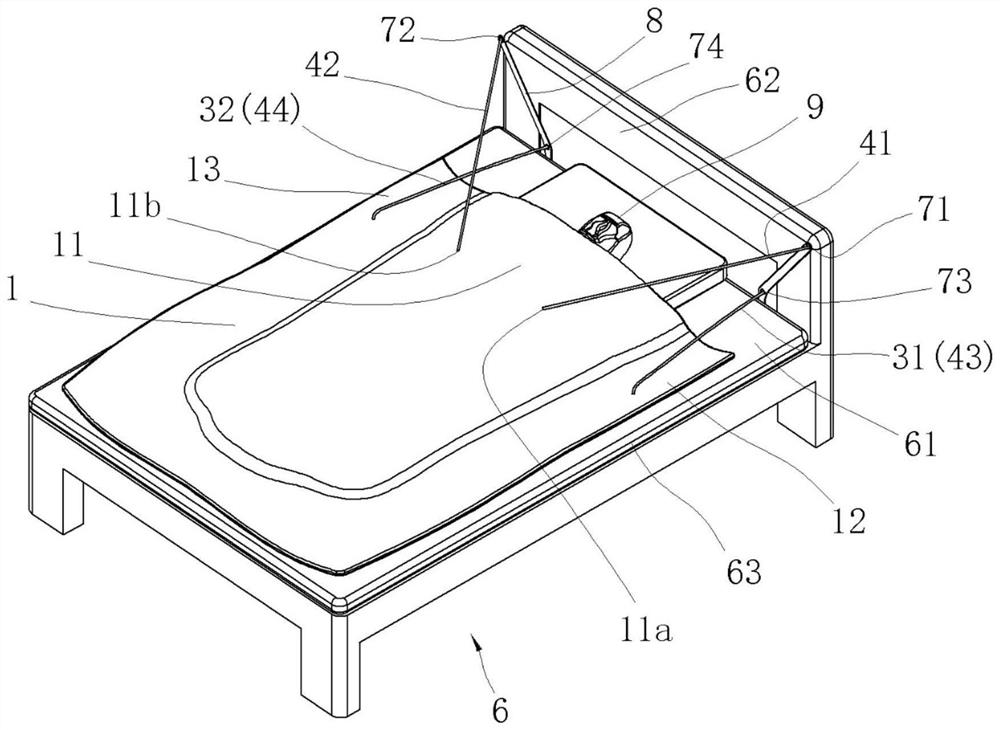 Sleep assisting device