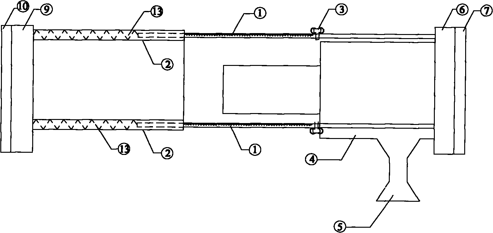 Durable device for controlling powder taking depth and collecting powder