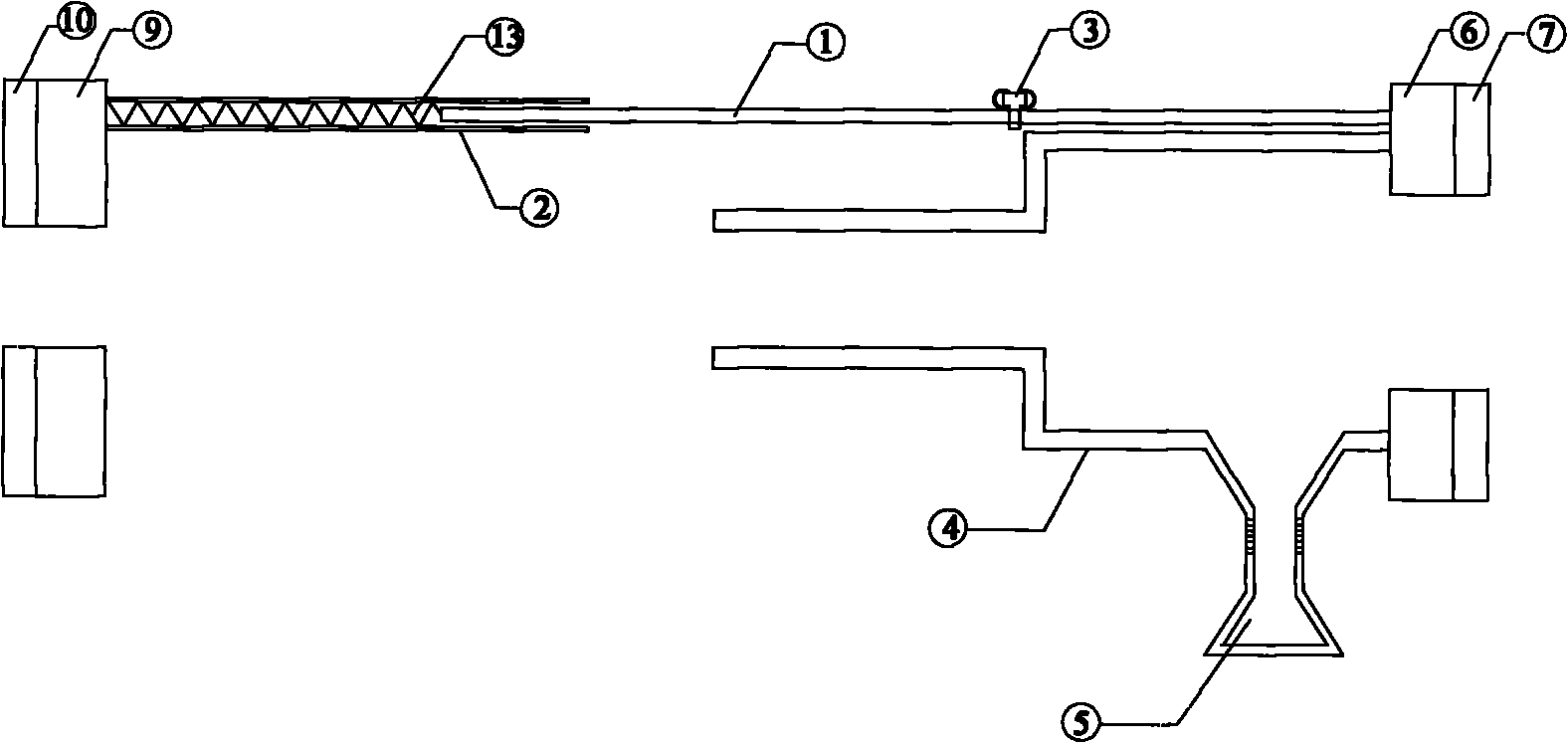 Durable device for controlling powder taking depth and collecting powder