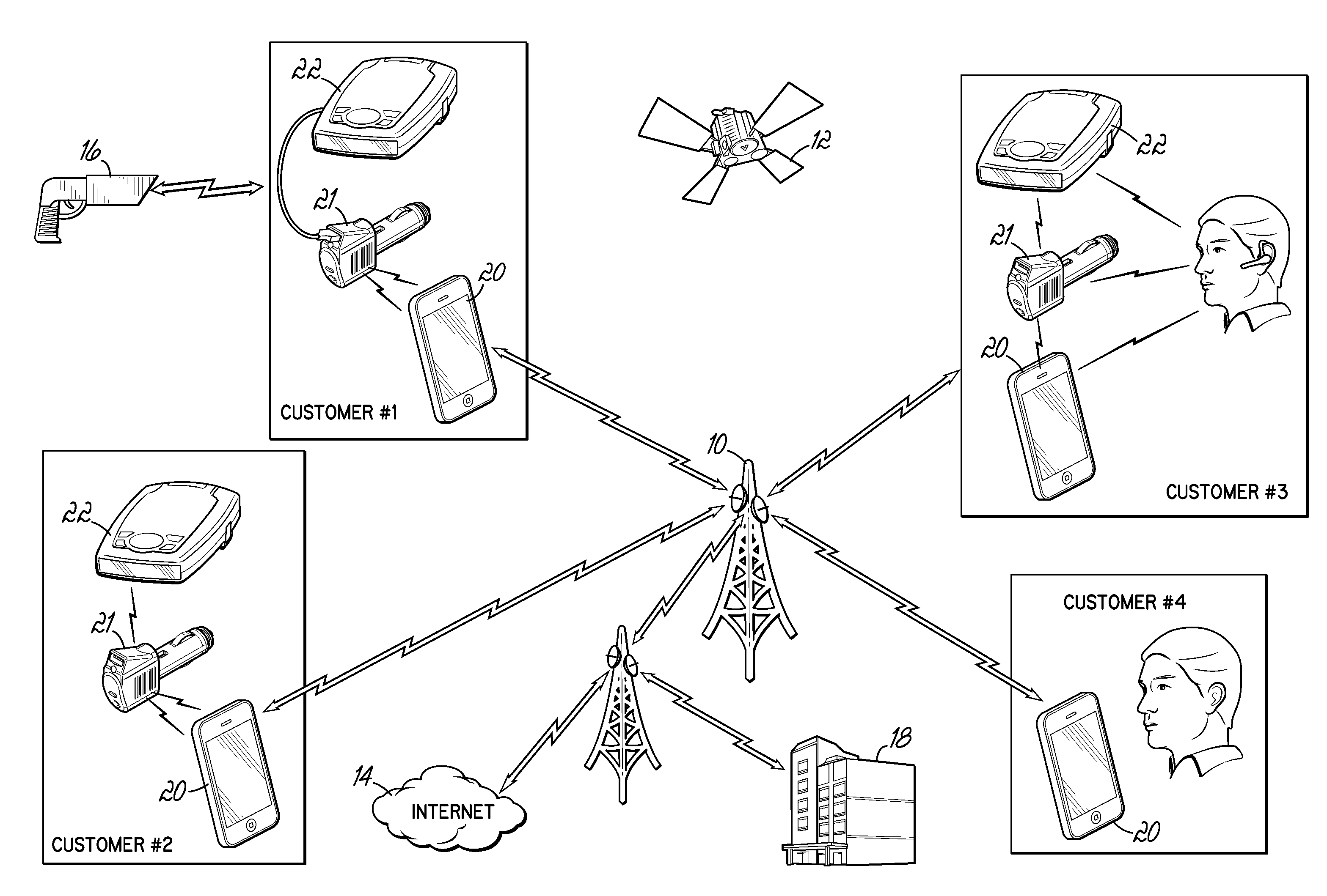 Wireless Connectivity in a Radar Detector