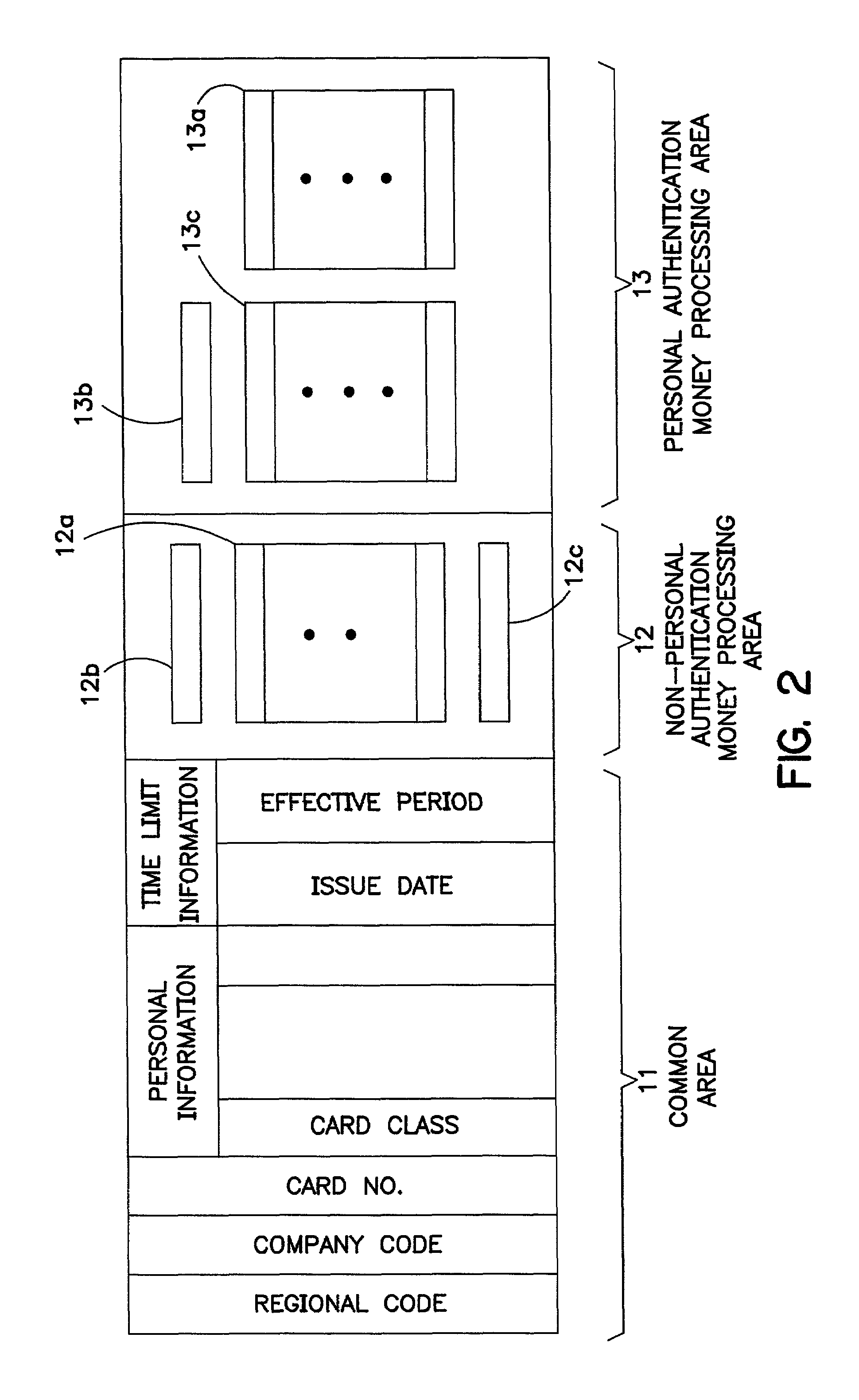 Electronic cashing card settlement system