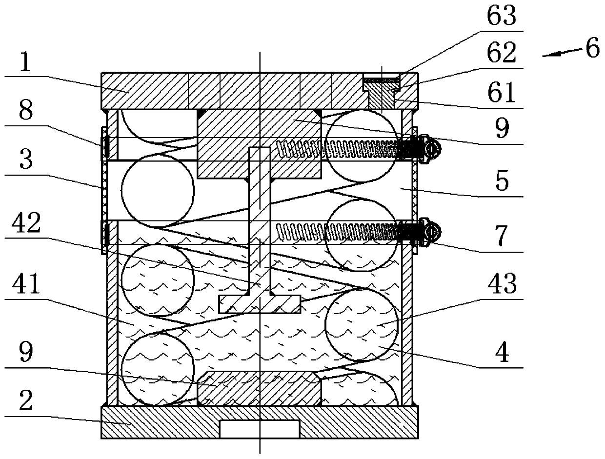 Vibration isolator for track floating slab