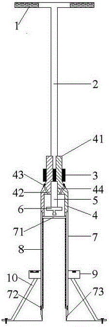 Portable shallow soft soil original state sampling device and sampling method