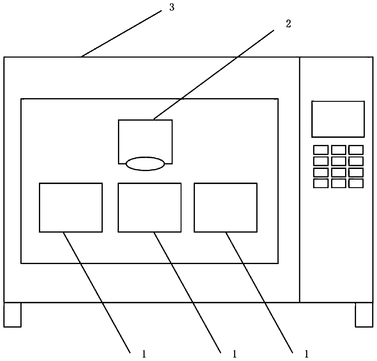 Method and device for measuring caking strength parameters of granular material through single solid bridge