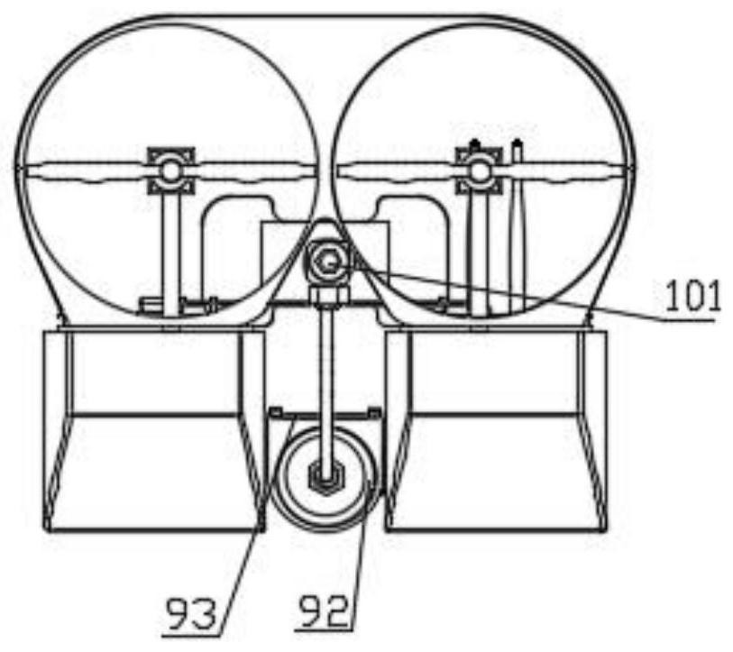 Hull structure based on self-propelled detection robot