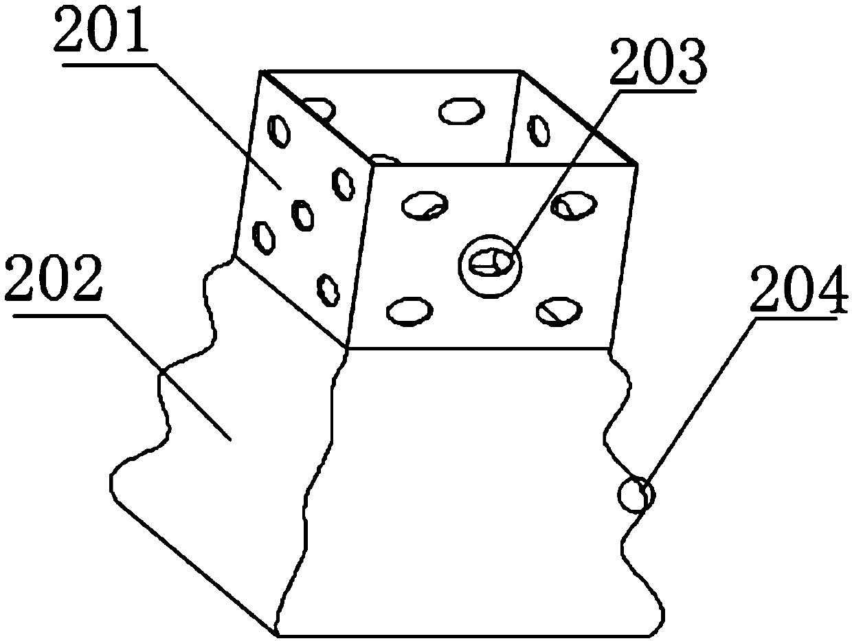 Automobile collision energy absorbing box