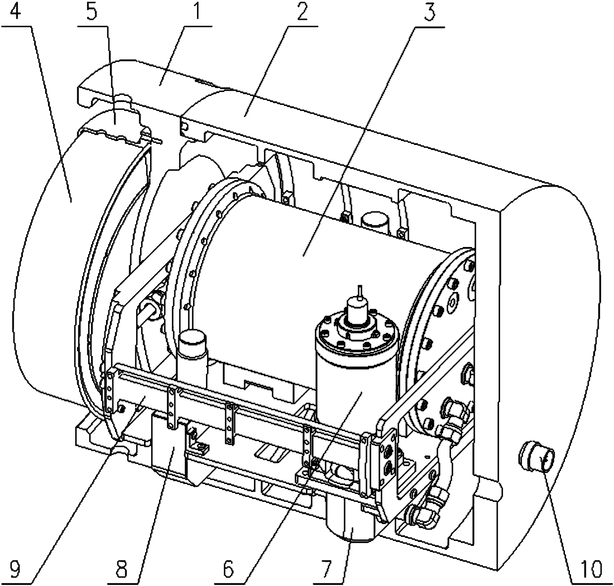 High-precision buoyancy regulating device for autonomous underwater robot