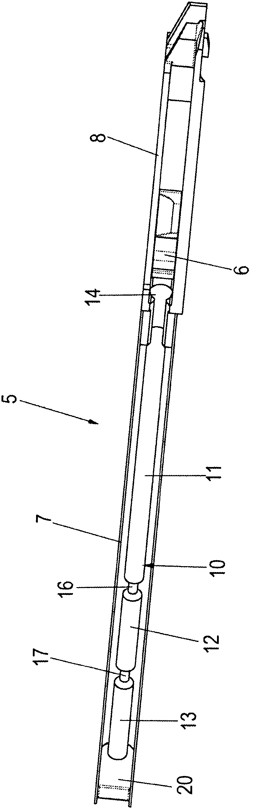 Self-retracting device and drawer slide