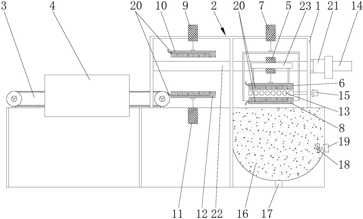 Integrated paper pulp molding equipment and method