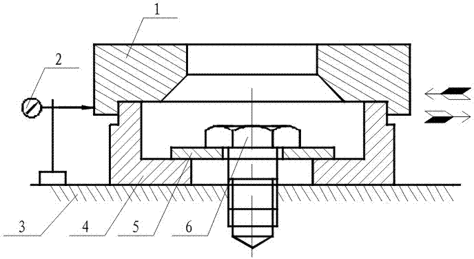 Method for detecting internal diameter size of extra-large bearing ferrule seam allowance