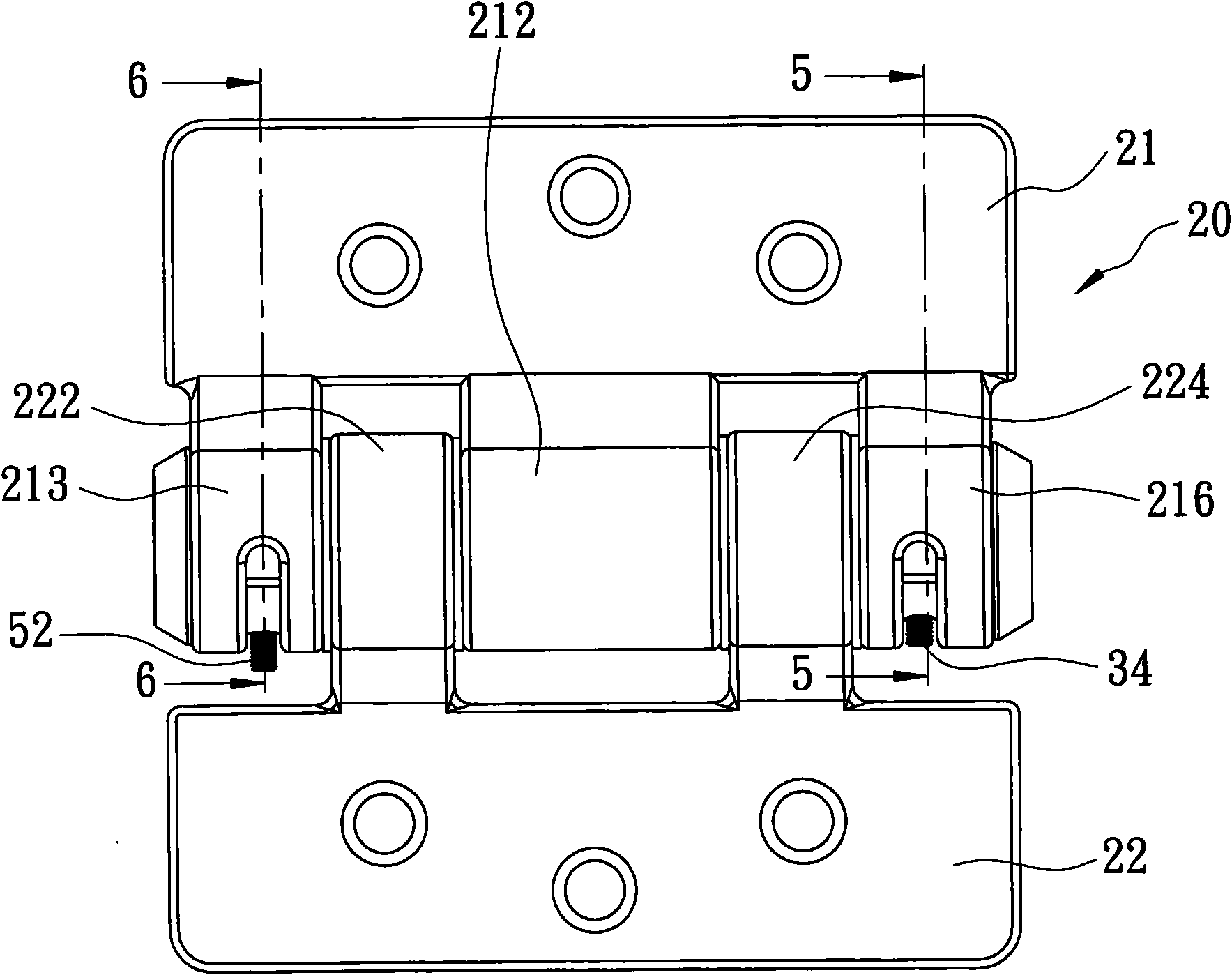 Door spindle hinging device capable of adjusting torsion