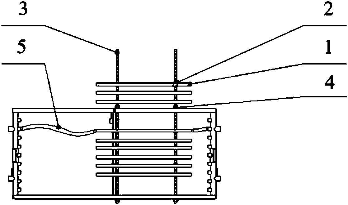 Area-adjustable particle scattering device and method for carrying out PIV test in wind tunnel