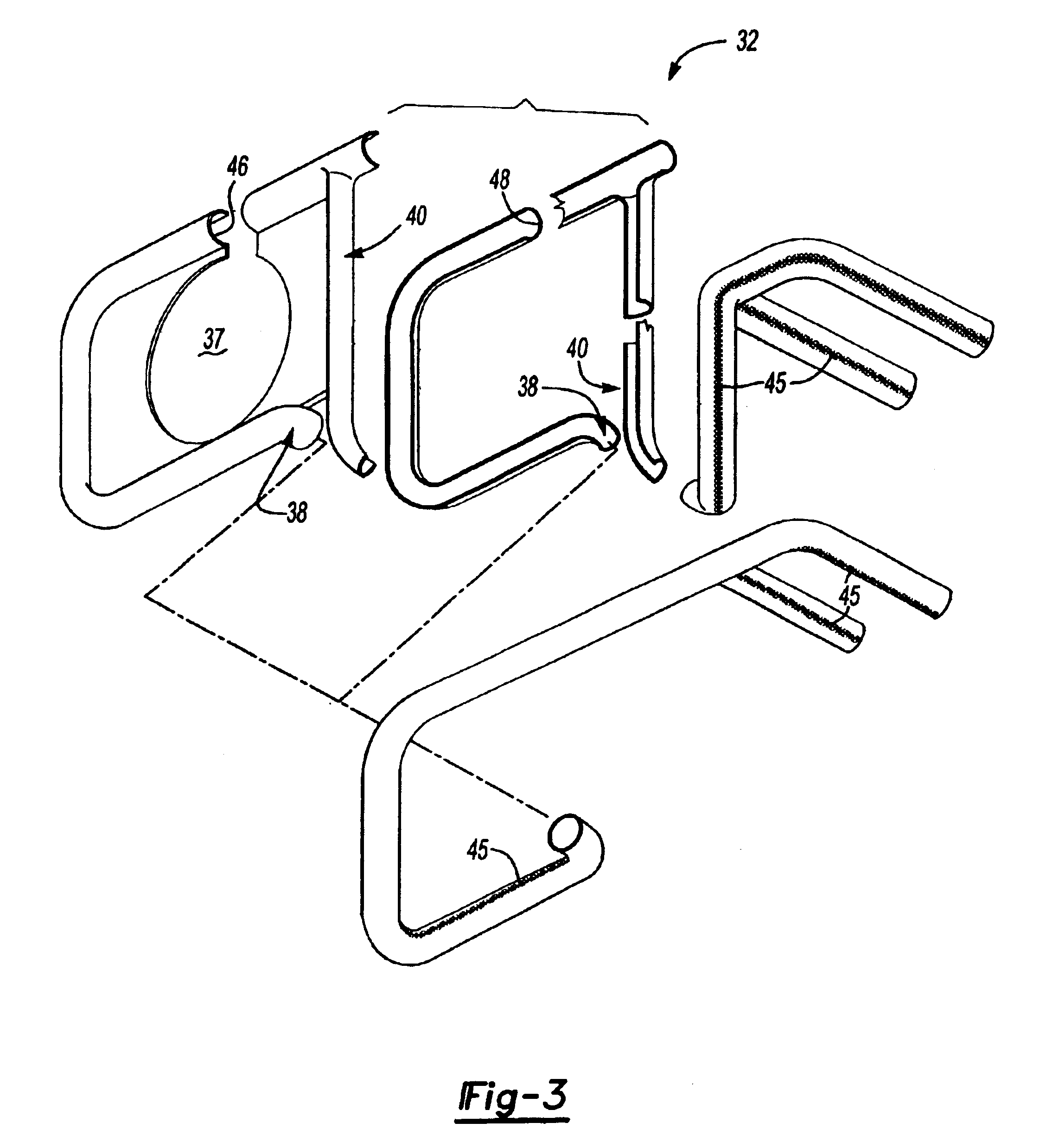 Integrated engine compartment component and air intake system