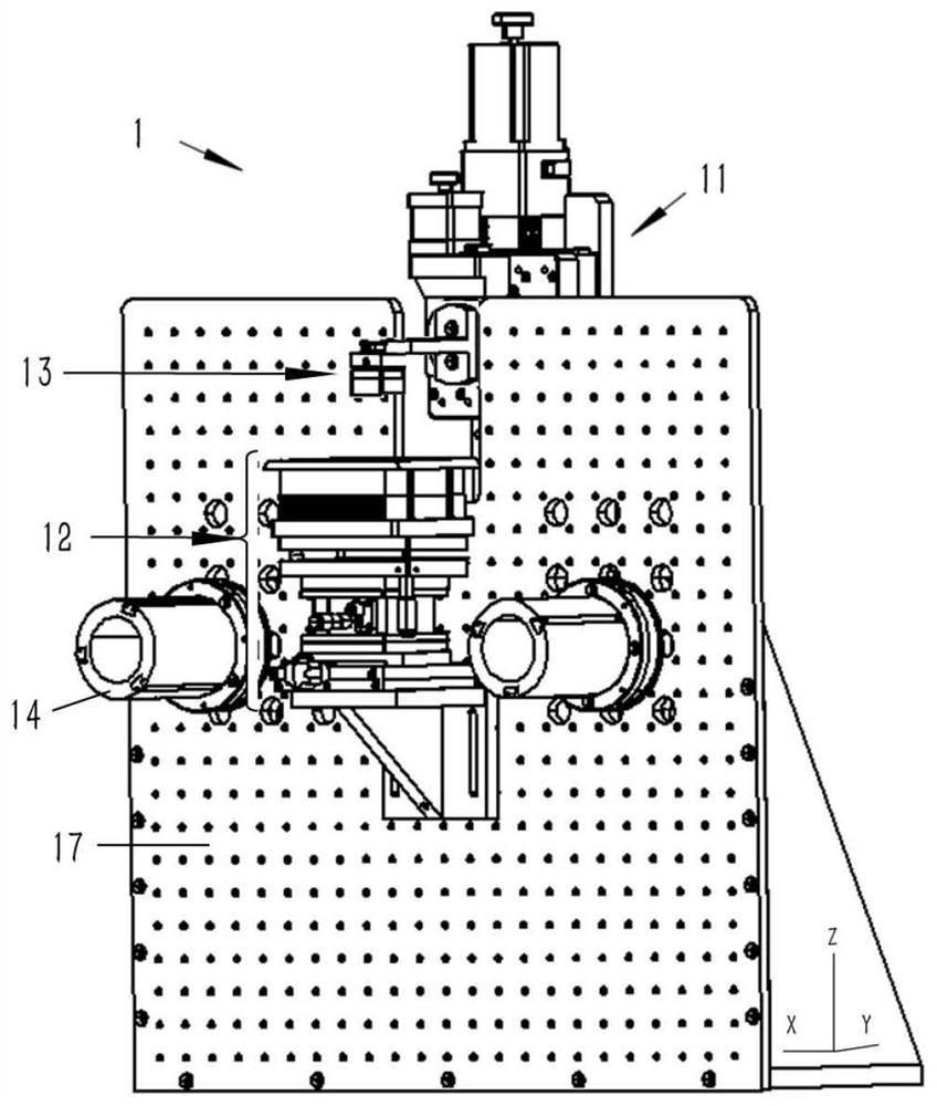 Continuous coating system and coating method