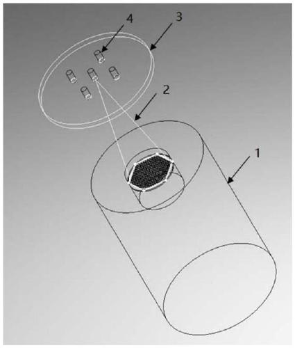 A Method for Calculating the Temperature of Materials Bombarded by Ion Beams Using Computer Simulation