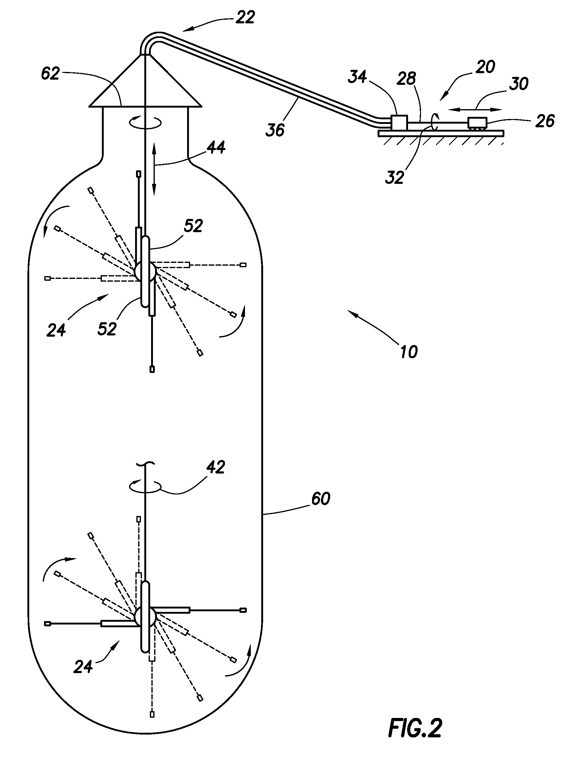 High-Pressure Apparatus and Method for Removing Scale from a Tank