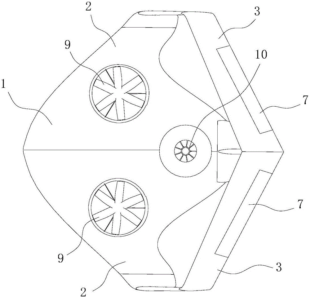 Multimode and multi-based unmanned aerial vehicle with tailed flying wing configuration