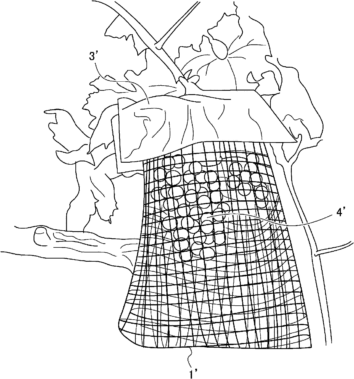 Farm crop cultivation method using fluorescent emitting material and material to be used therein