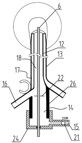 An automatic pressure-regulating gravel cleaning system