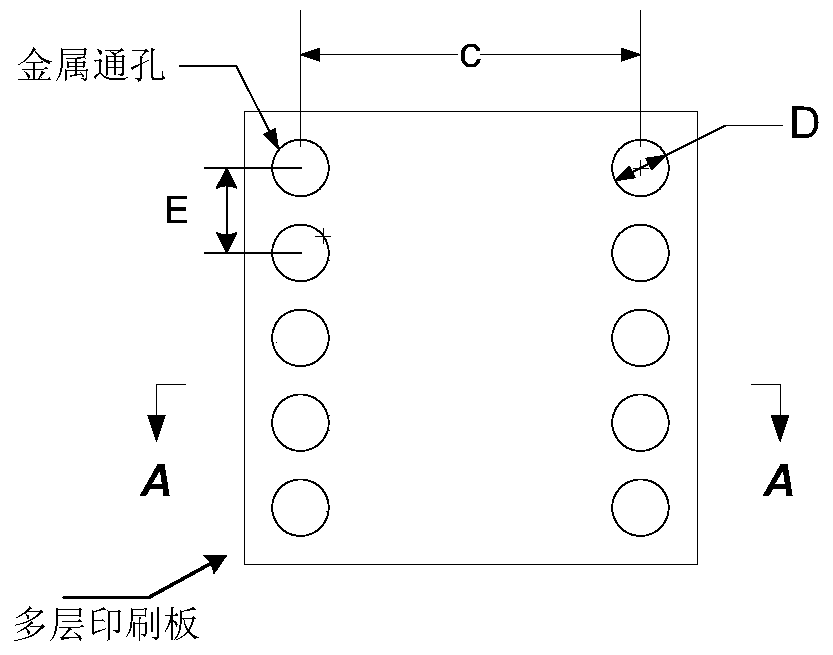 A waveguide based on multi-layer printing technology and its preparation method