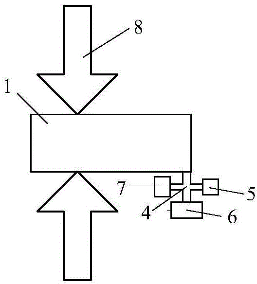 Six-parameter quantum inertial sensor and measuring method thereof