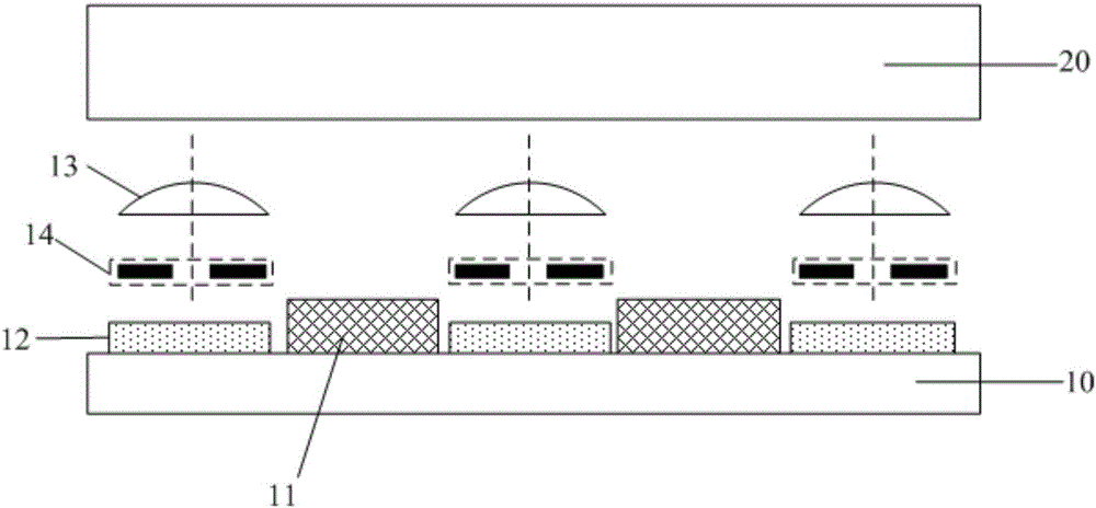 Line recognition and display device