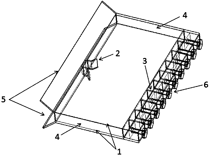 A sector beam scanning reflective array antenna