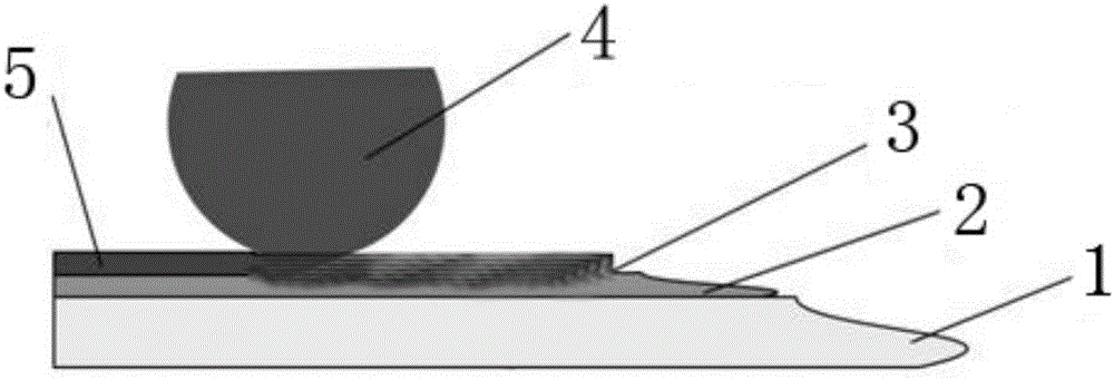 Laser printing method and laser printing film