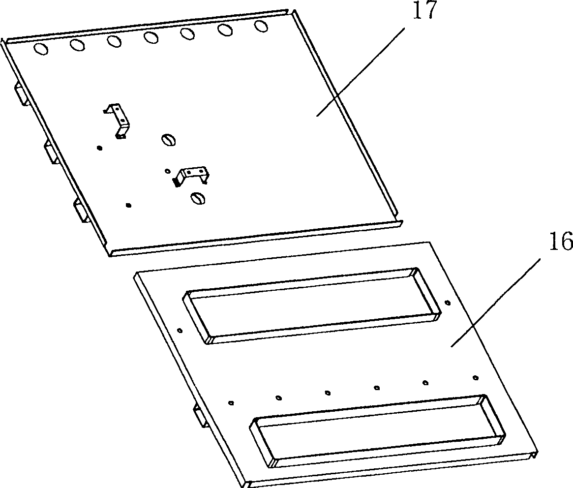 Integral locomotive air conditioner