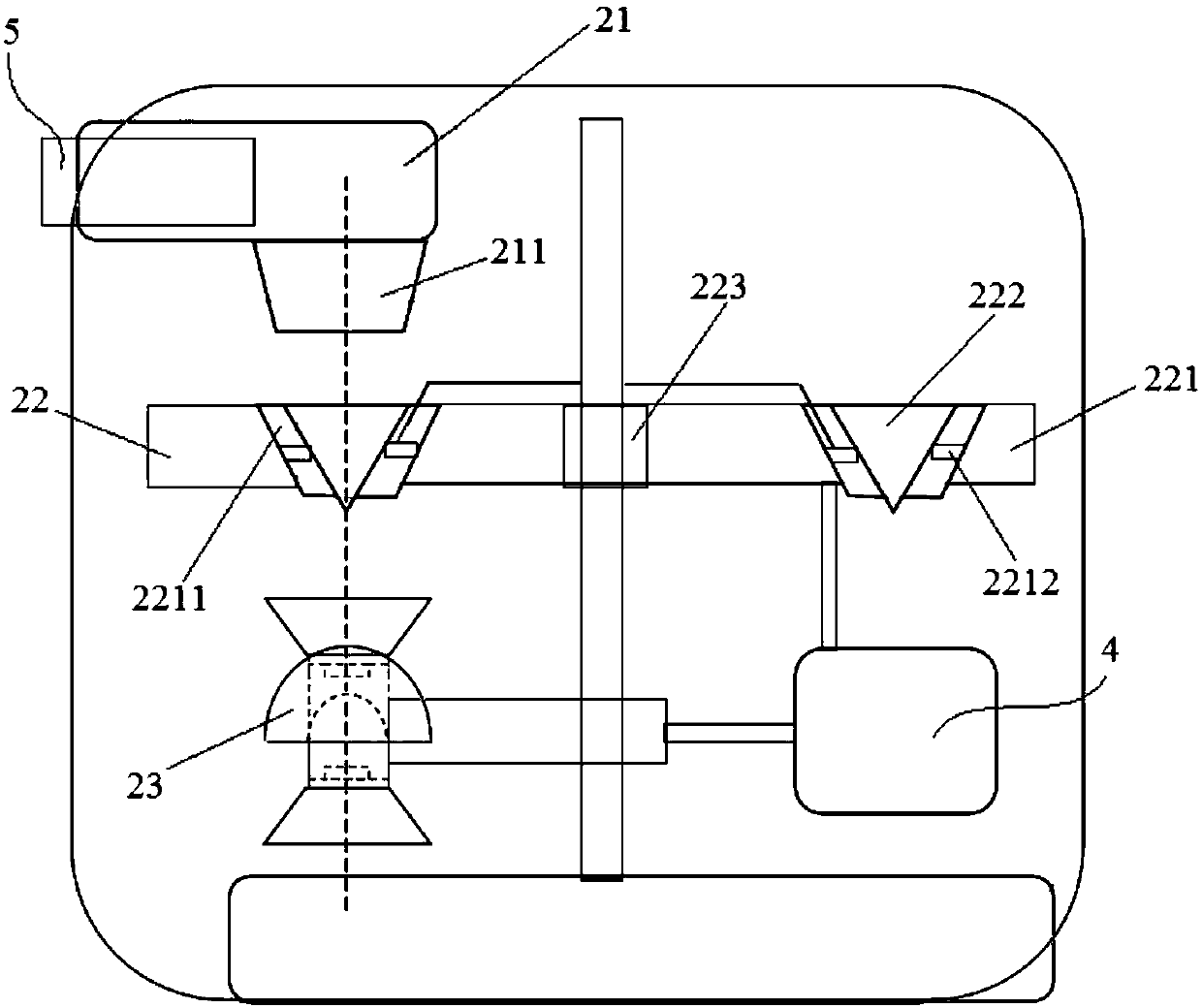 System for measuring runoff sediment and interflow and building method thereof