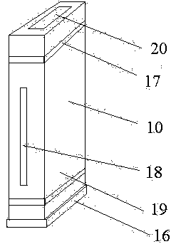 Ticket card collecting and storing controlling device of highway toll station