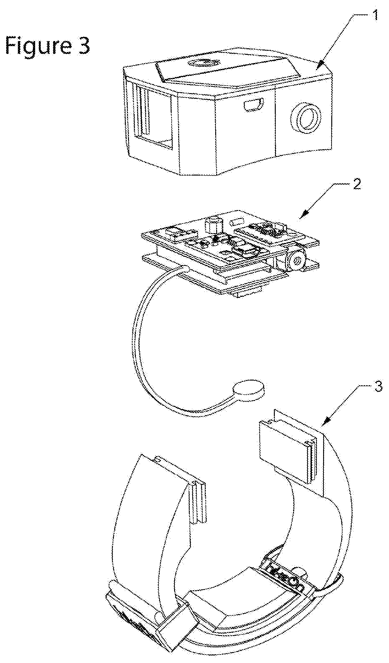 Sensorial electronic device for the rehabilitation of patients with parkinson's disease