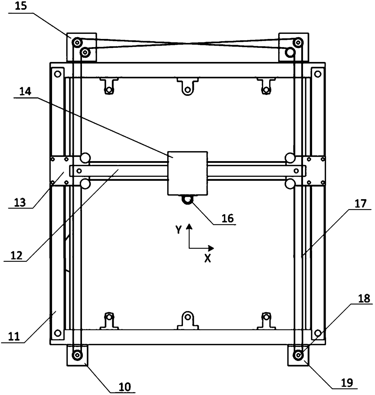 Low-cost high-efficiency 3D printer