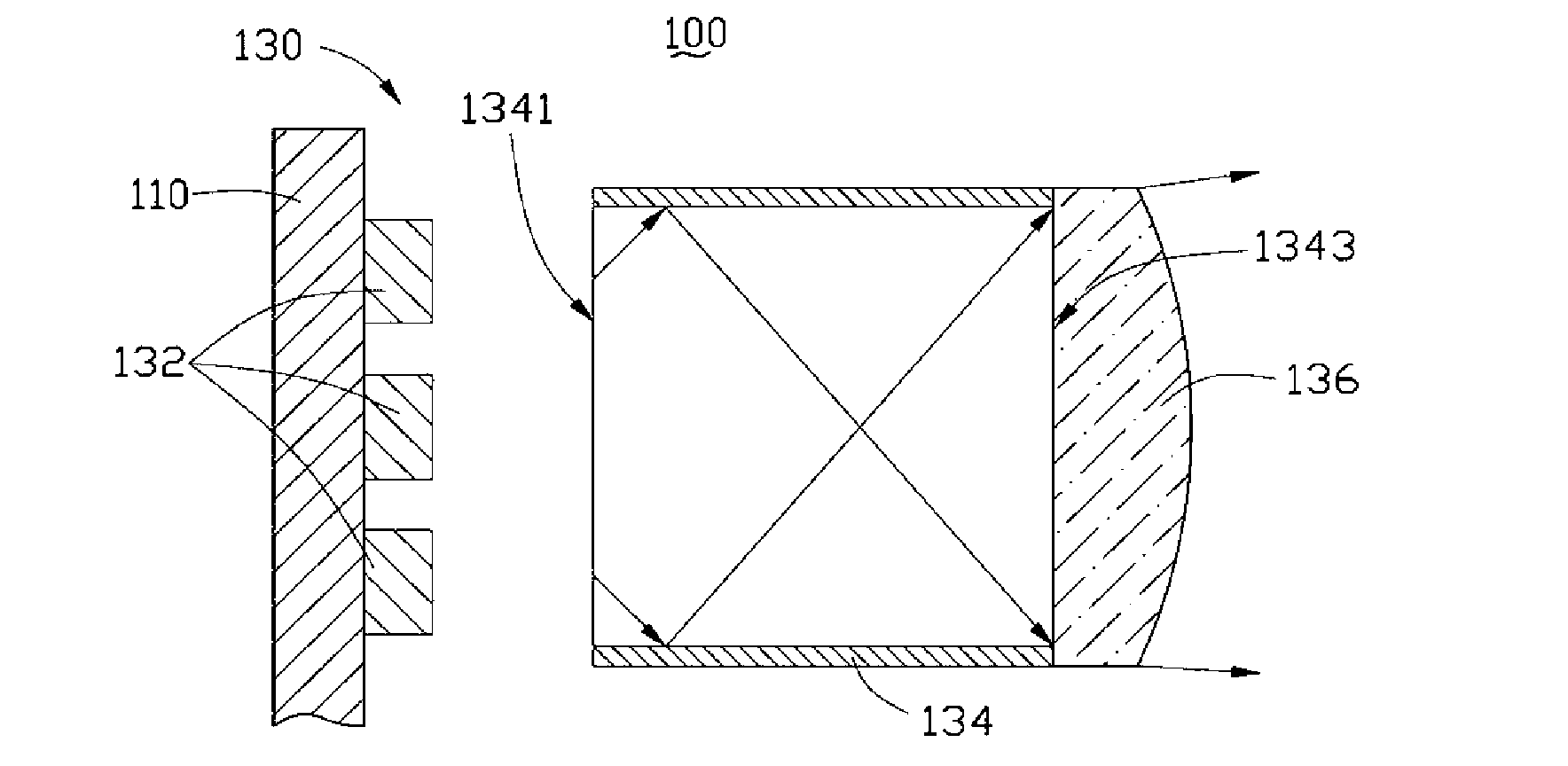 Light-emitting diode display device