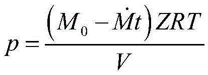 A simulation method for heat transfer process of cold helium cylinder deflation