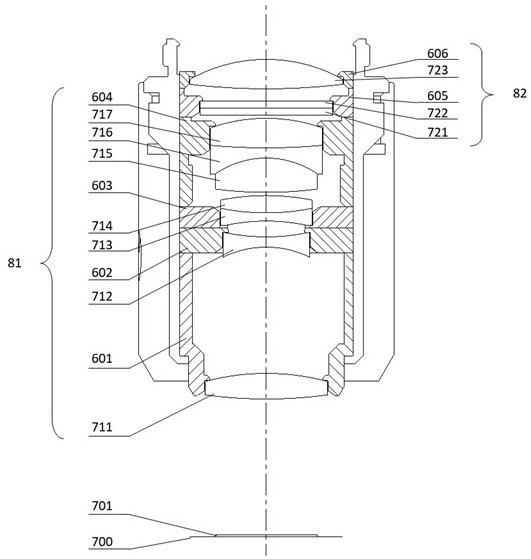 Microscope phase contrast objective lens