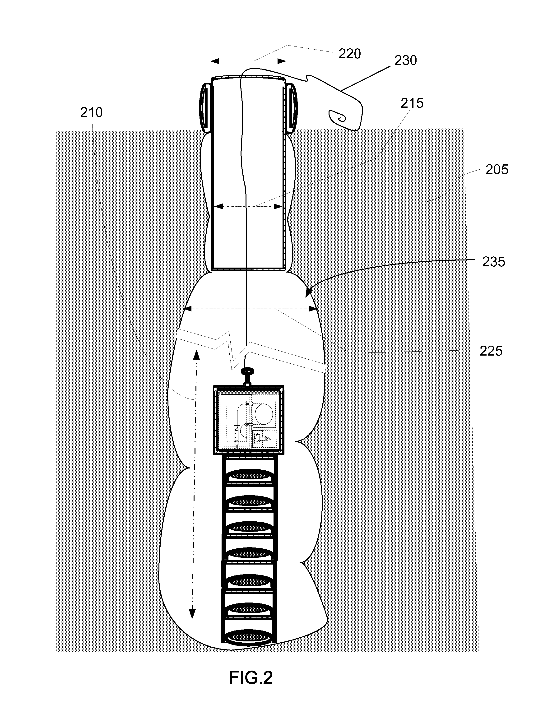 Oil exploration probe