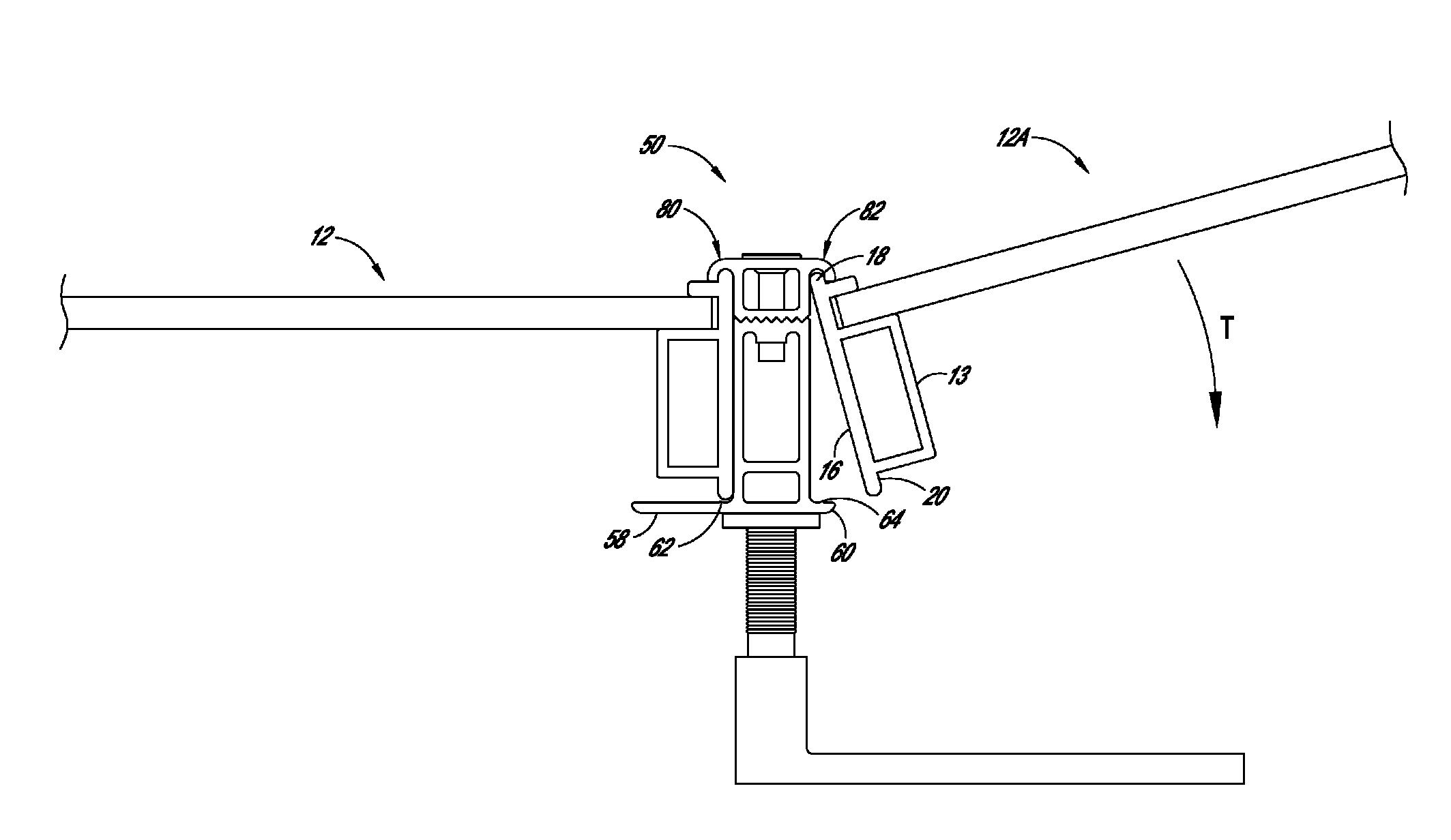 Mounting system for solar module array