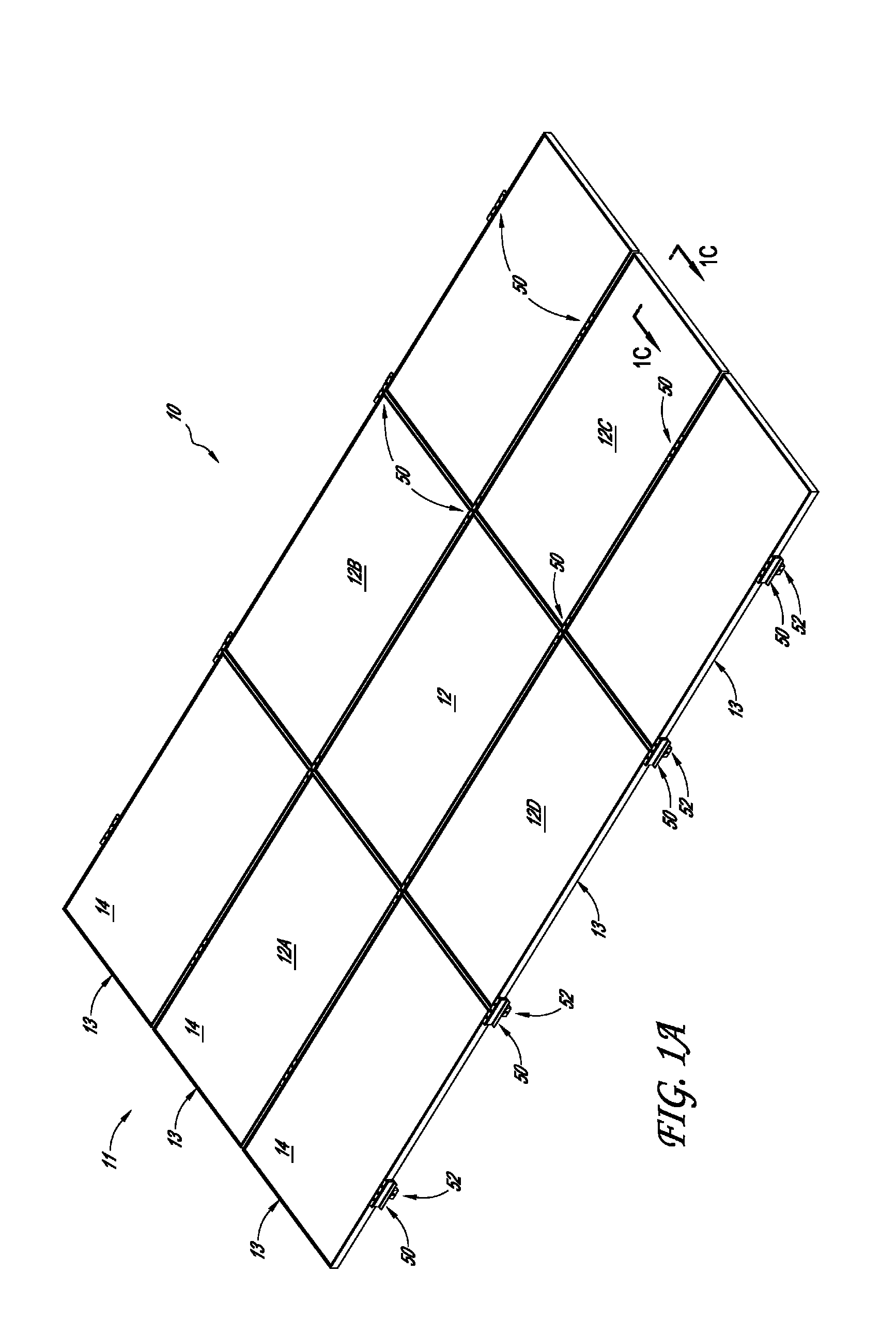 Mounting system for solar module array