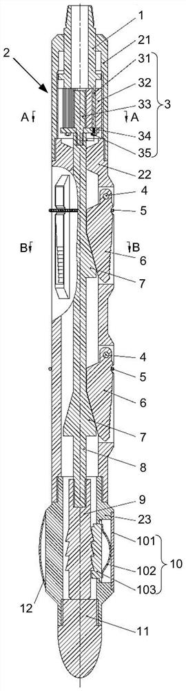 A setter for side-drilling windows