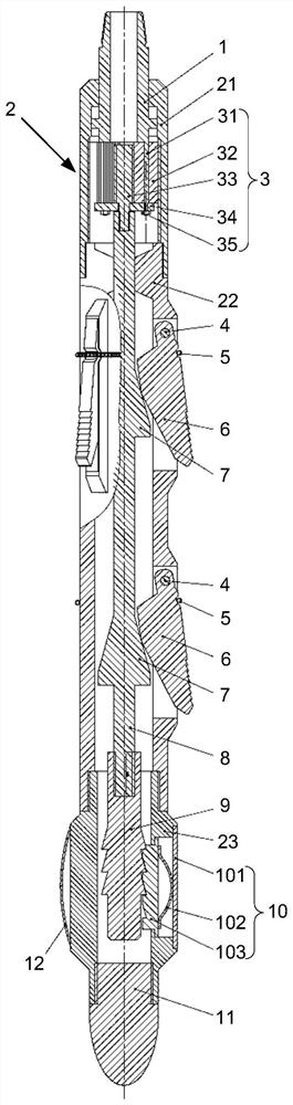 A setter for side-drilling windows