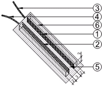 Tungstic oxide semiconductor battery and preparation method therefor