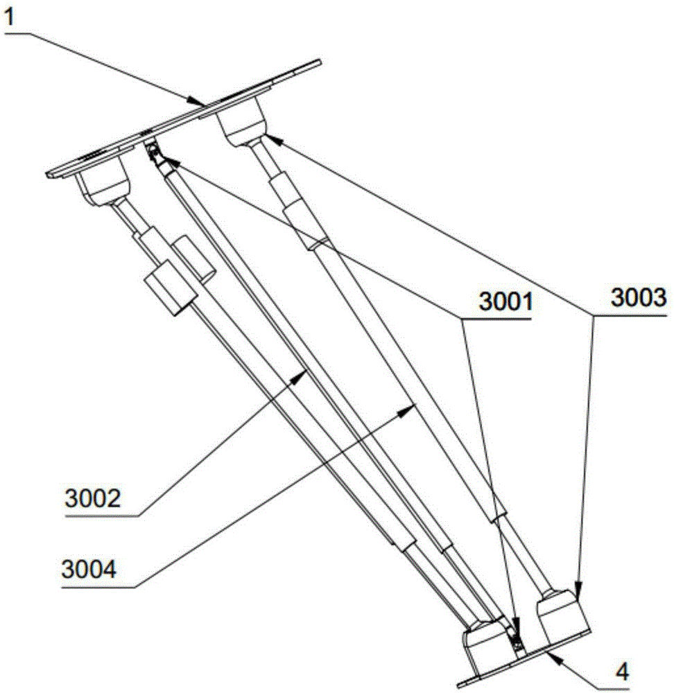 Series-parallel two-foot iron-tower climbing robot